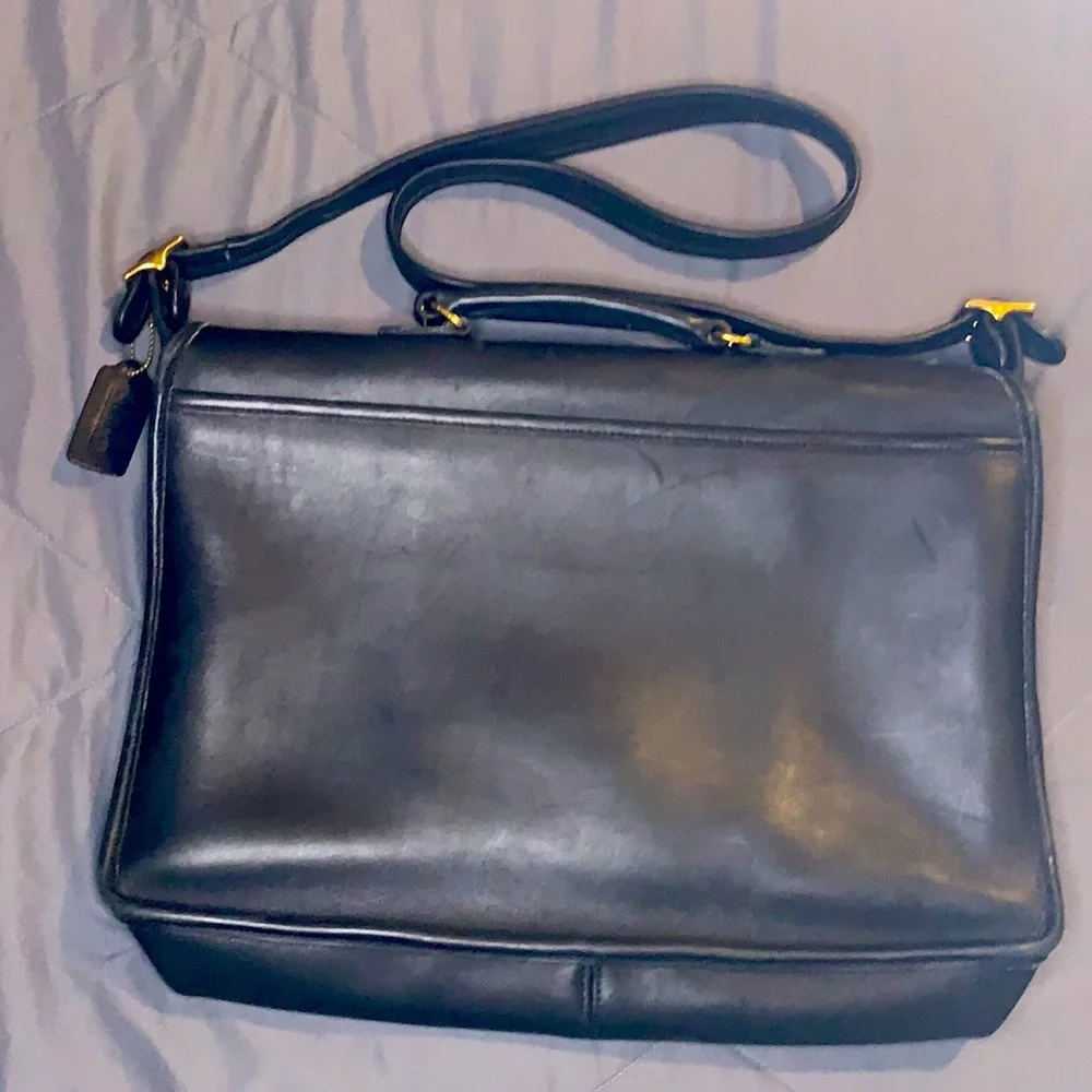 Vintage Coach Metropolitan Leather Briefcase - Picture 2 of 10